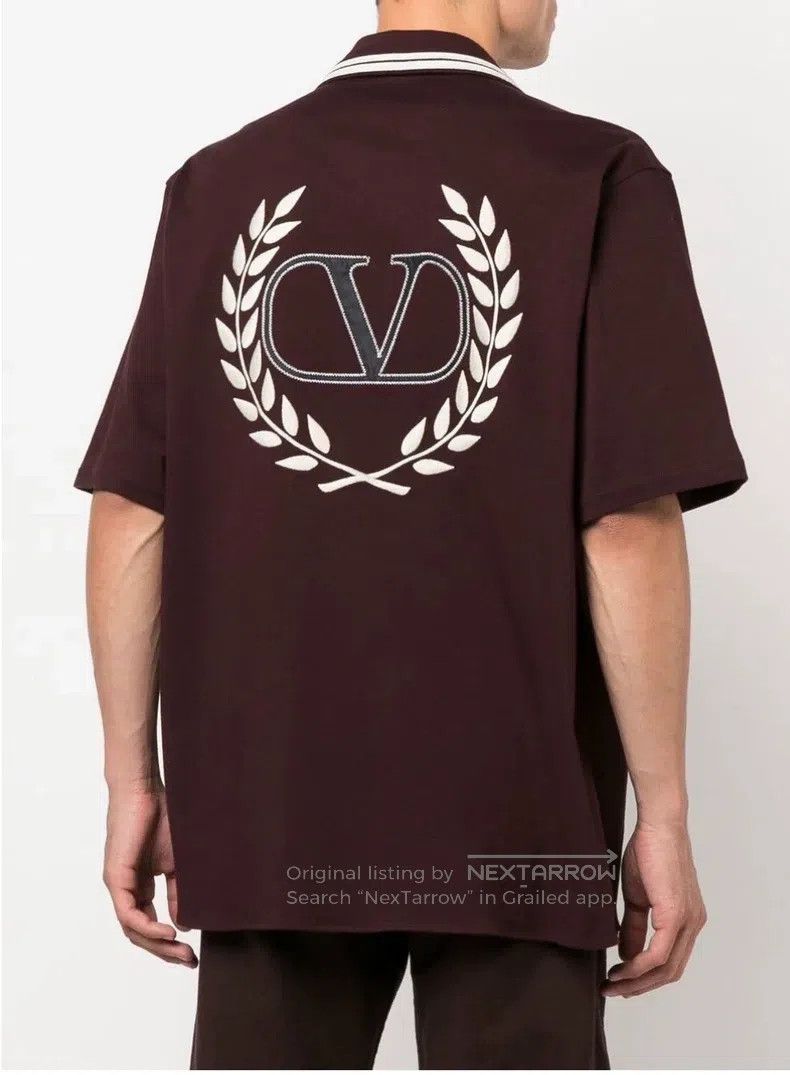 Other Valentino Heavy work embroidered short-sleeved shirt Size US S / EU 44-46 / 1 - 2 Thumbnail