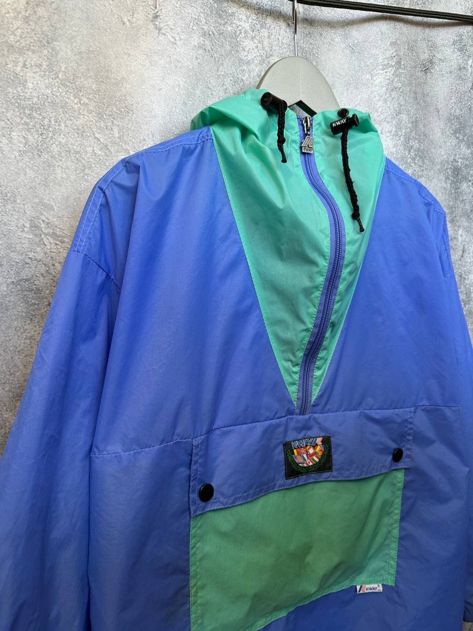 K-Way K-WAY Le Vrai 3.0 Vintage 80s Windbreaker Jacket Relaxed Fit Size US XS / EU 42 / 0 - 5 Thumbnail
