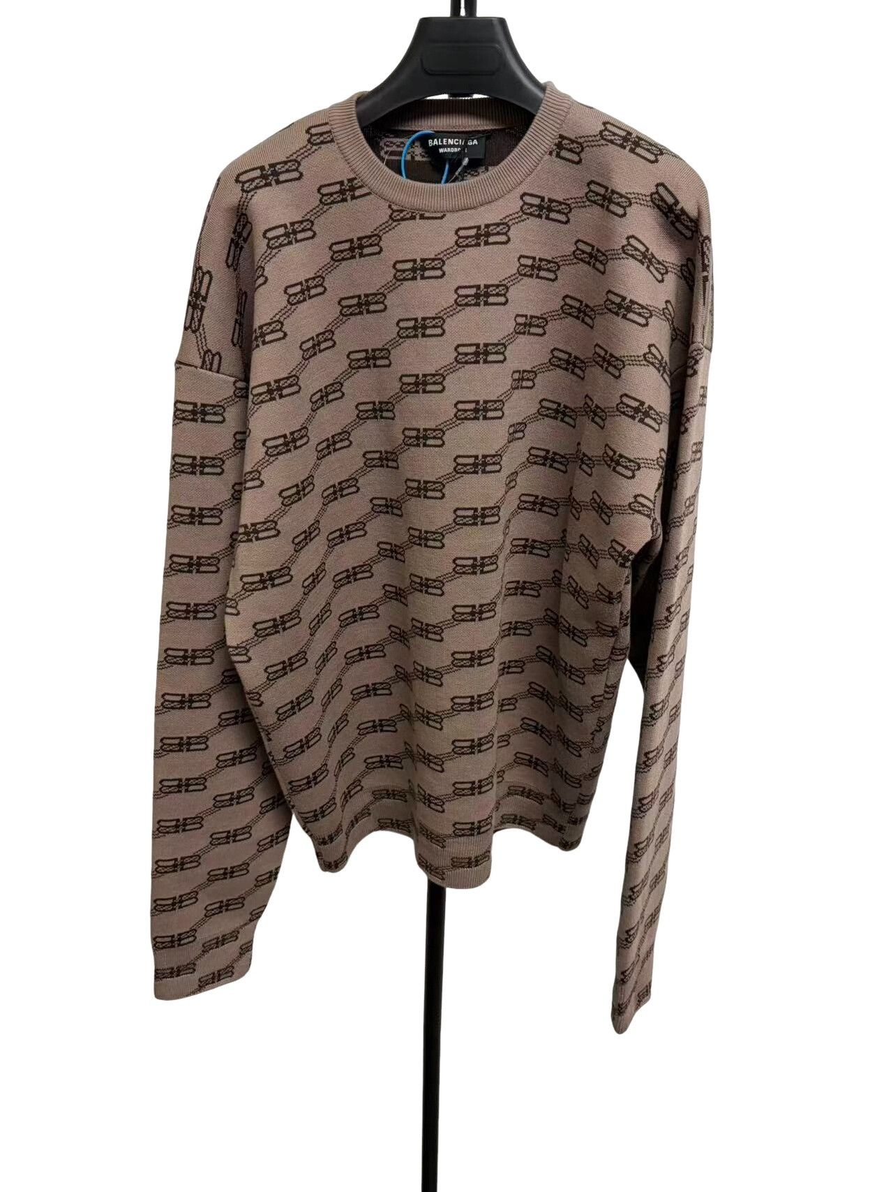 Balenciaga Balenciaga Logo Monogram Sweater Size XS Size US XS / EU 42 / 0 - 1 Thumbnail