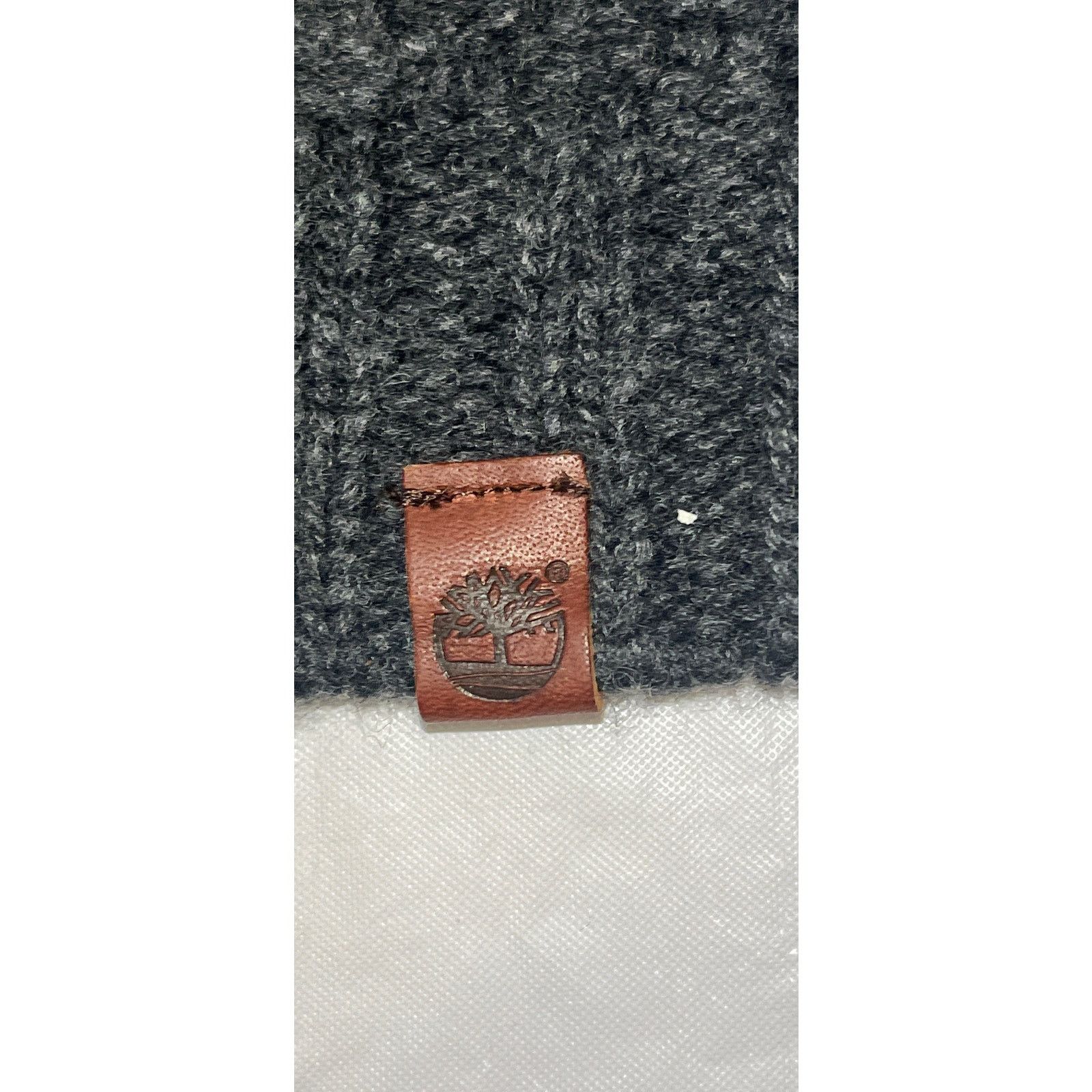 Timberland Timberland SLOUCHY KNIT BEANIE hat - Gray - Lambswool - NWT Size ONE SIZE - 3 Thumbnail