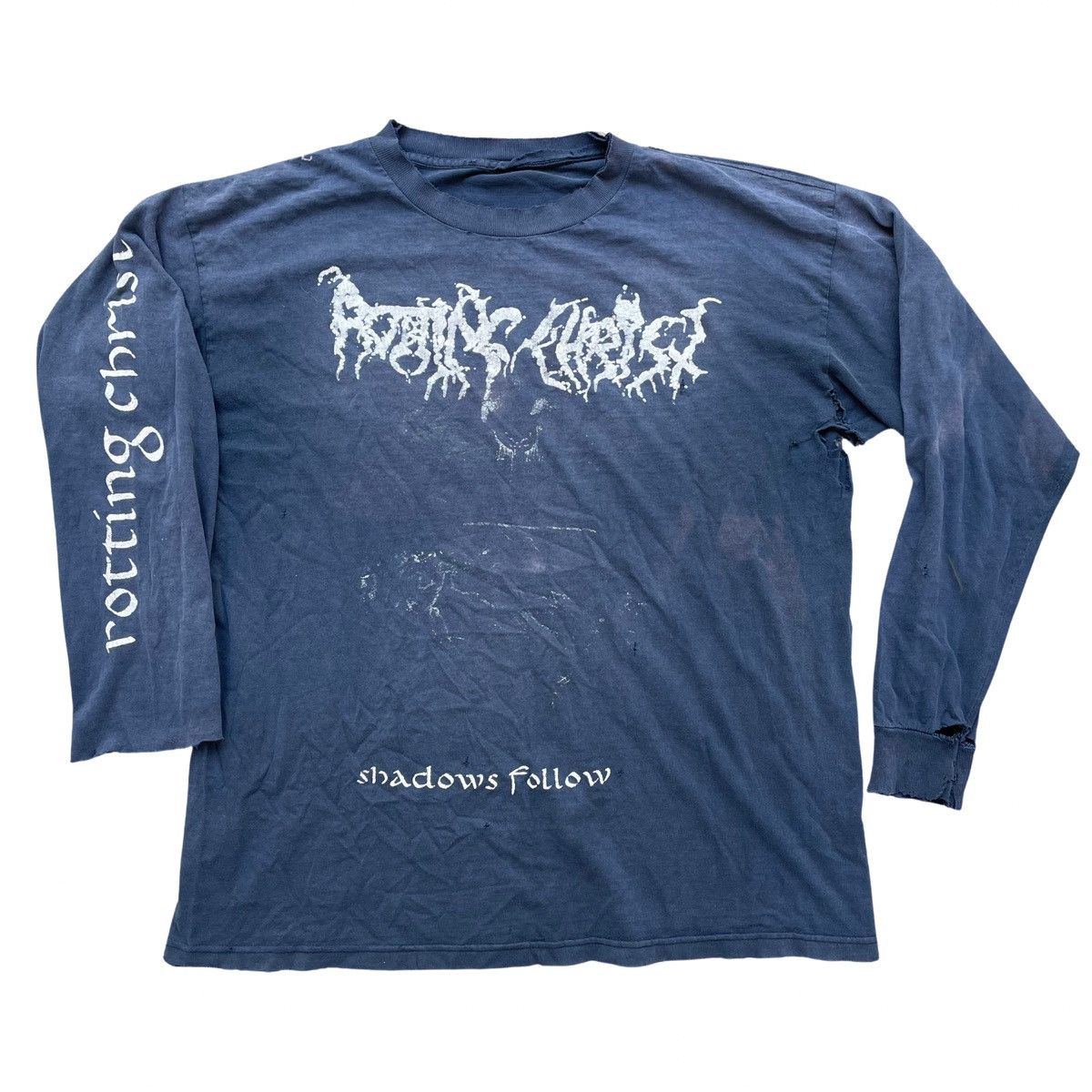 Band Tees Vintage Rotting Christ Shadows Follow Long Sleeve Shirt XL Size US XL / EU 56 / 4 - 1 Thumbnail