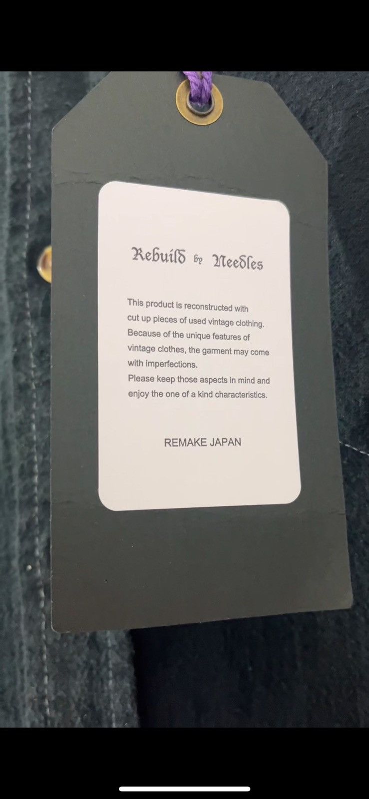 Needles × October's Very Own Ovo X Needles rebuild flannel Size US S / EU 44-46 / 1 - 2 Thumbnail