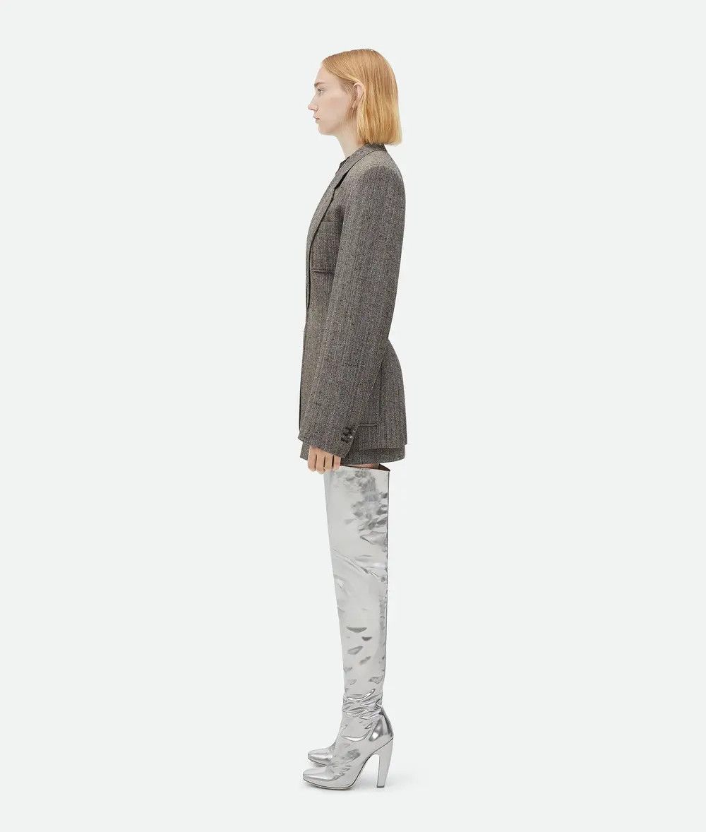 Bottega Veneta o1w1db10925 Viscose And Silk Jacket in Brown Size XL / US 12-14 / IT 48-50 - 2 Thumbnail