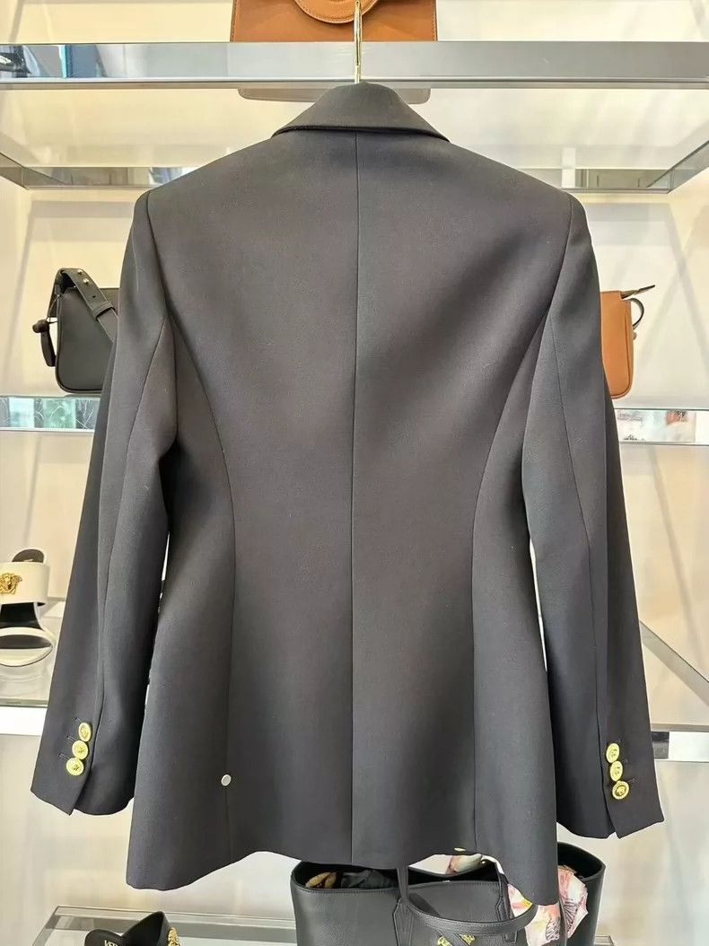 Versace Versace Baroque print wool blazer Size M / US 6-8 / IT 42-44 - 4 Thumbnail