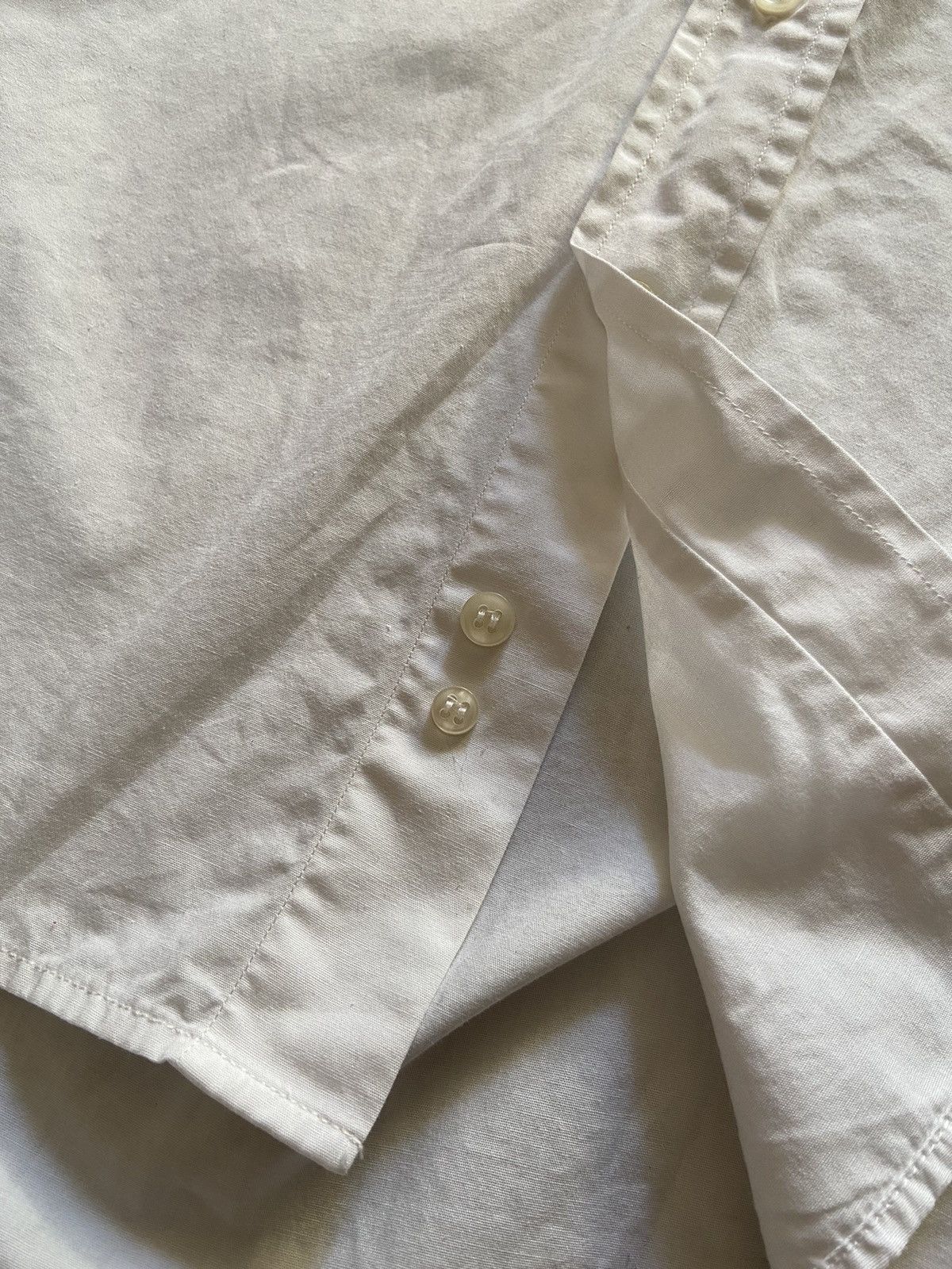 Katharine Hamnett London Vintage KATHARINE HAMNETT LONDON White Button Up Shirt Size US L / EU 52-54 / 3 - 6 Thumbnail