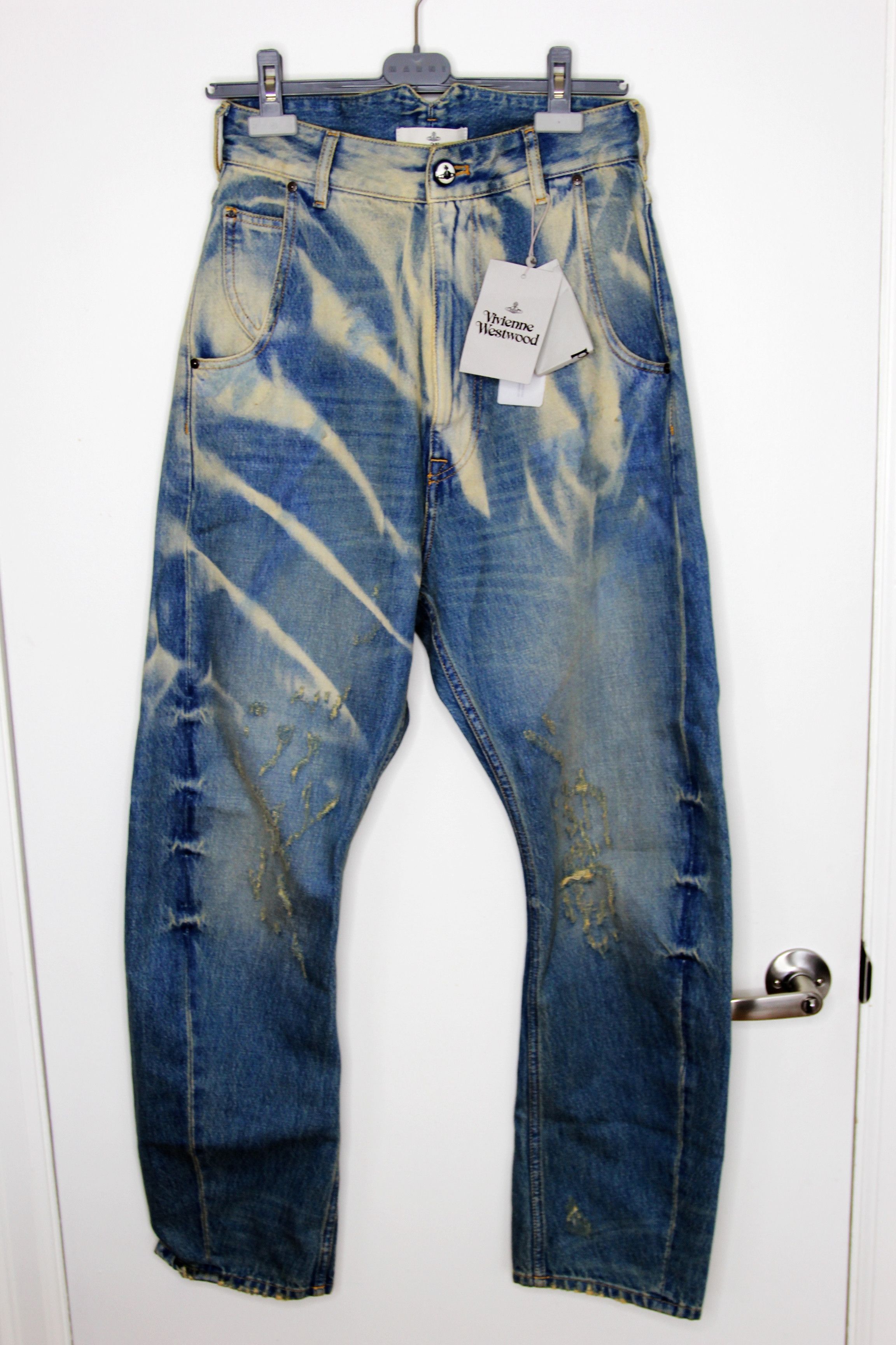 Vivienne Westwood BNWT AW25 VIVIENNE WESTWOOD BUCKLE BACK JEANS S Size US 30 / EU 46 - 2 Thumbnail