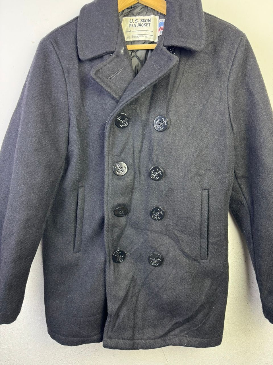 Vintage VINTAGE U.S 740N PEA JACKET Size US L / EU 52-54 / 3 - 4 Thumbnail