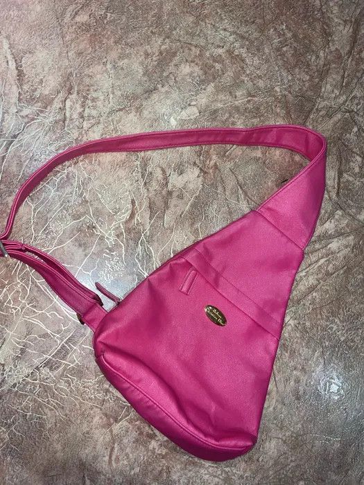 Dior Vintage Christian Dior Parfums Saddle Bag Sling Sparkle Pink Size ONE SIZE - 4 Thumbnail