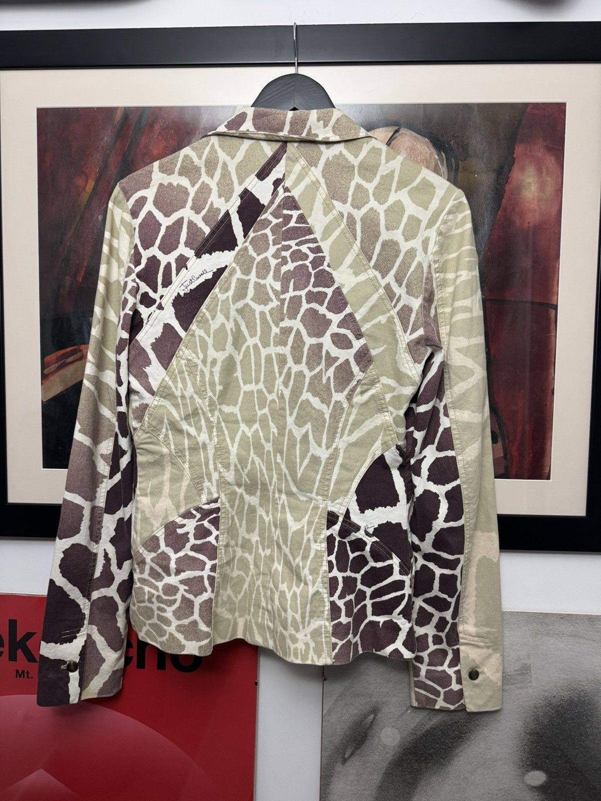 Just Cavalli Just Cavalli Vintage Y2K Blazer Jacket Animal Leopard Print Size M / US 6-8 / IT 42-44 - 2 Thumbnail