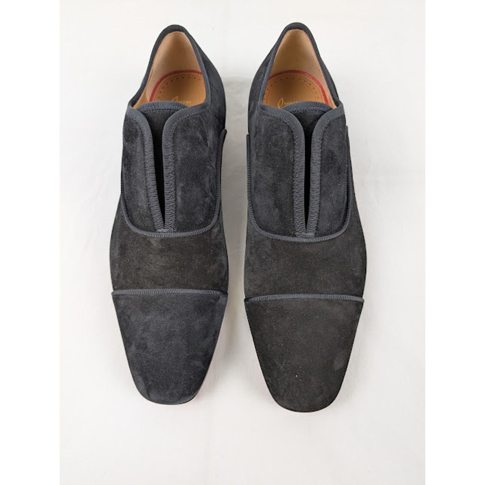 Christian Louboutin o1rshd1 Alpha Male Flat Shoes in Black Size US 12 / EU 45 - 9 Thumbnail