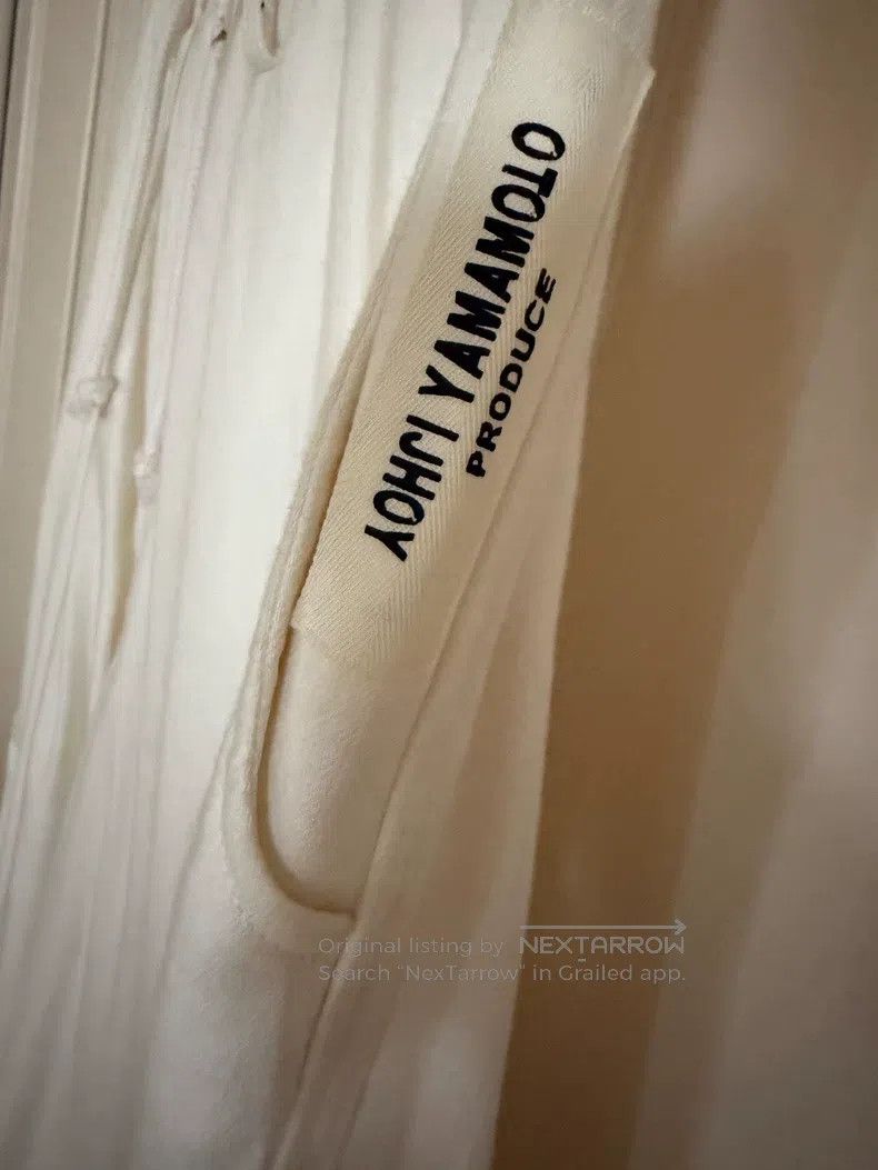 Yohji Yamamoto Yohji Yamamoto size 3 White hanging crotch pants Size US 30 / EU 46 - 5 Thumbnail