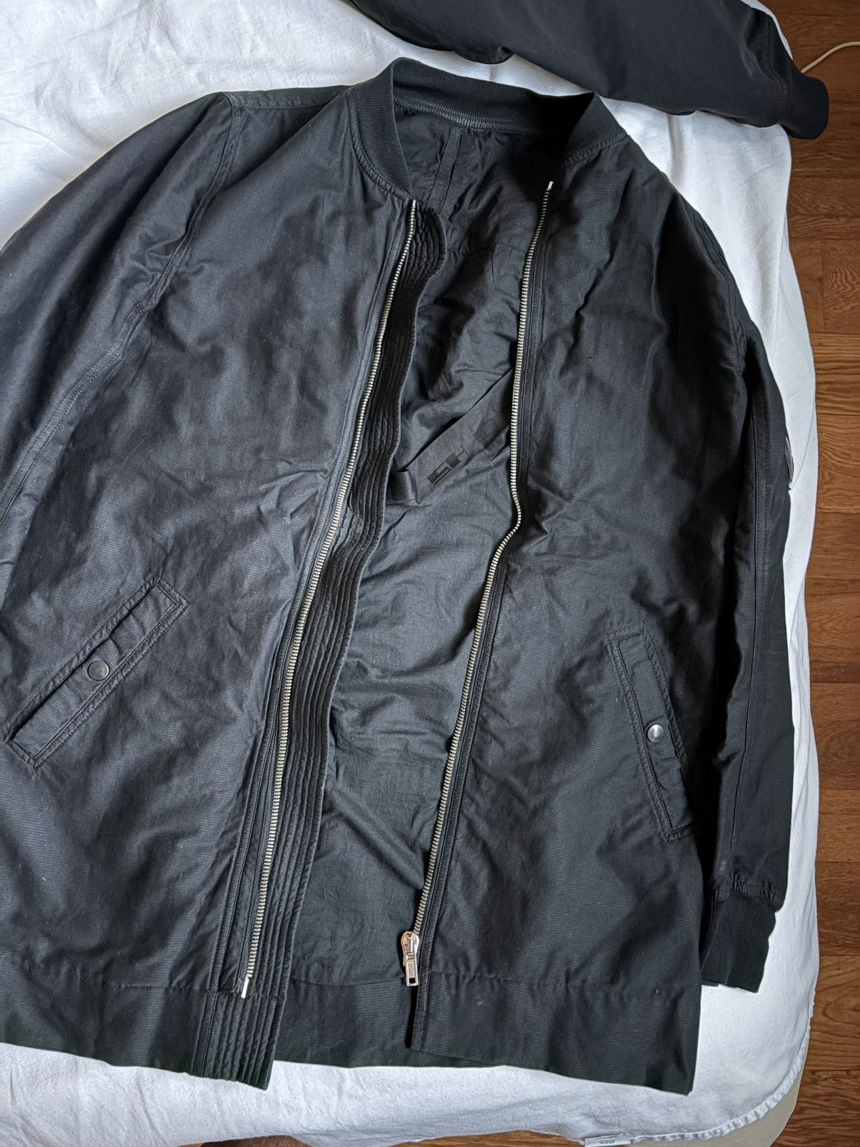 Rick Owens Rick Owens Drkshdw Lightweight Bomber Size US M / EU 48-50 / 2 - 19 Thumbnail