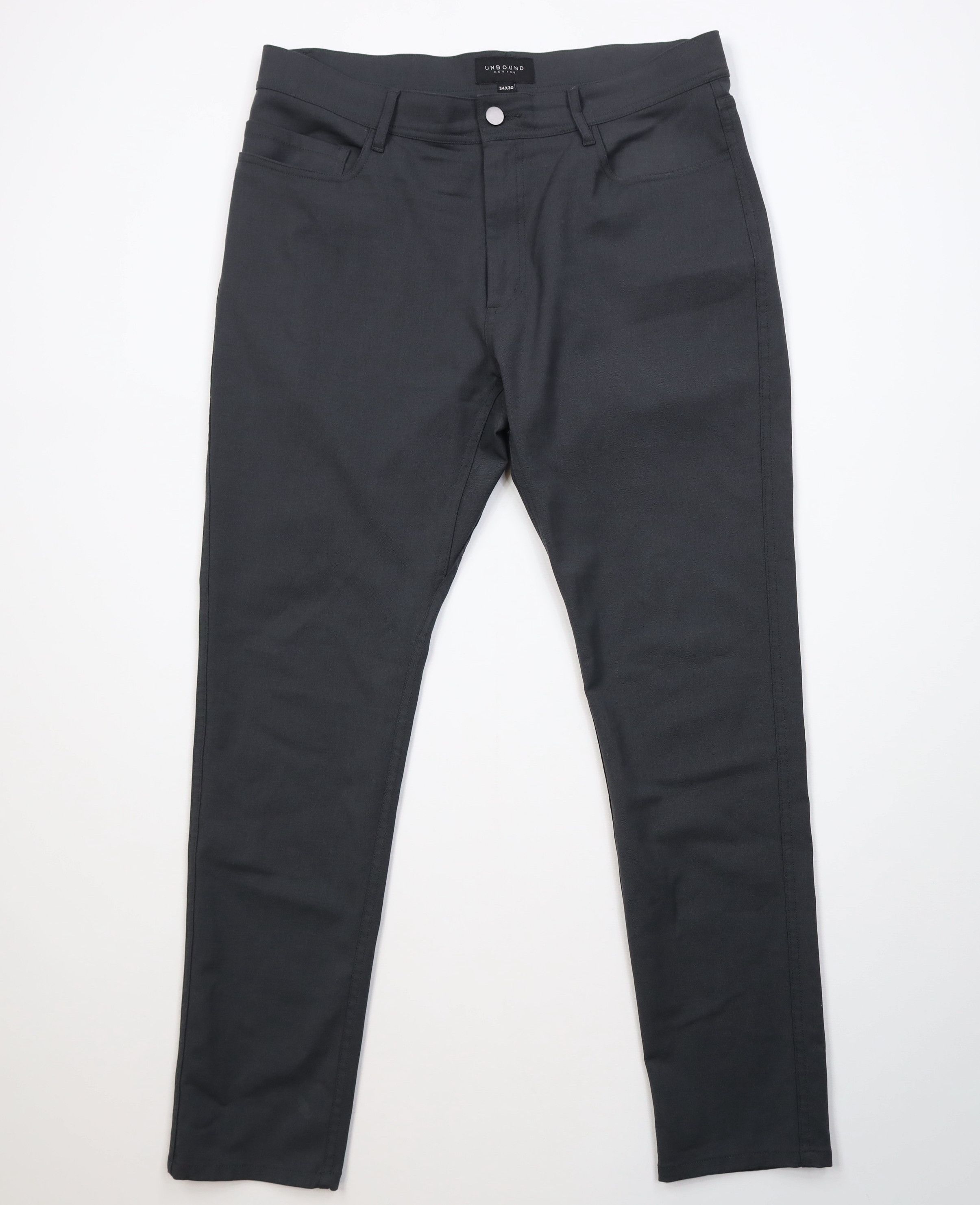 Vintage Unbound Merino Merino Wool Knit Stretch 5 Pocket Pants Gray Size US 34 / EU 50 - 1 Thumbnail