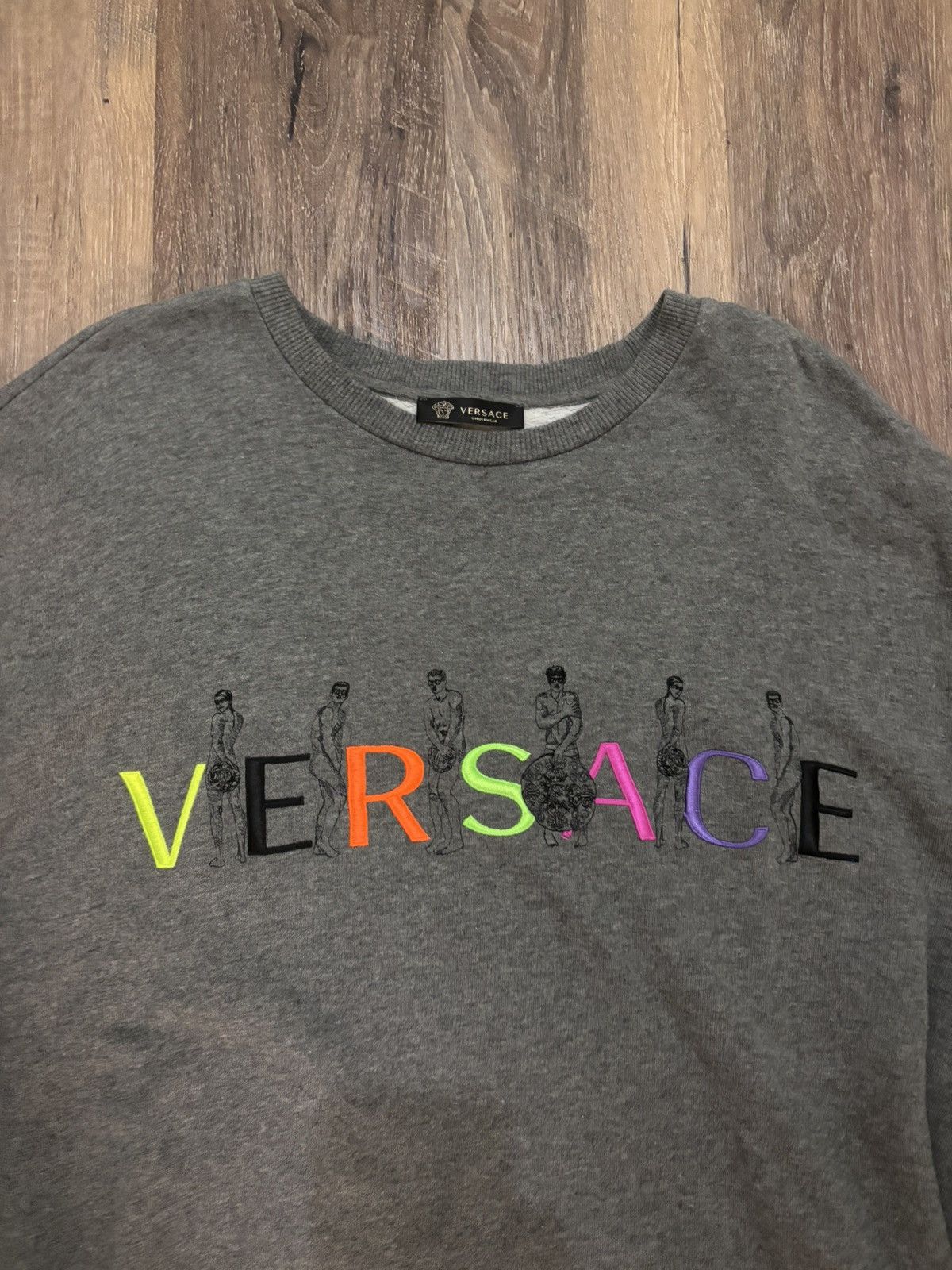 Versace Versace statue sweater size XL Size US XL / EU 56 / 4 - 2 Thumbnail