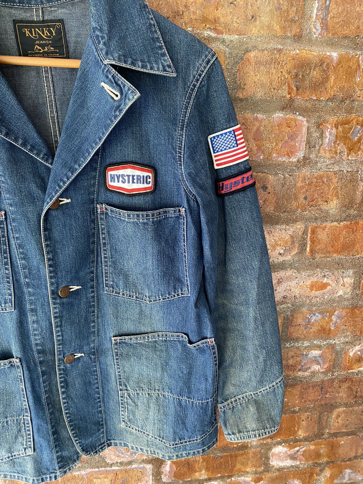Hysteric Glamour 1990s Hysteric KINKY mechanic patch chore Jacket Size US M / EU 48-50 / 2 - 5 Thumbnail