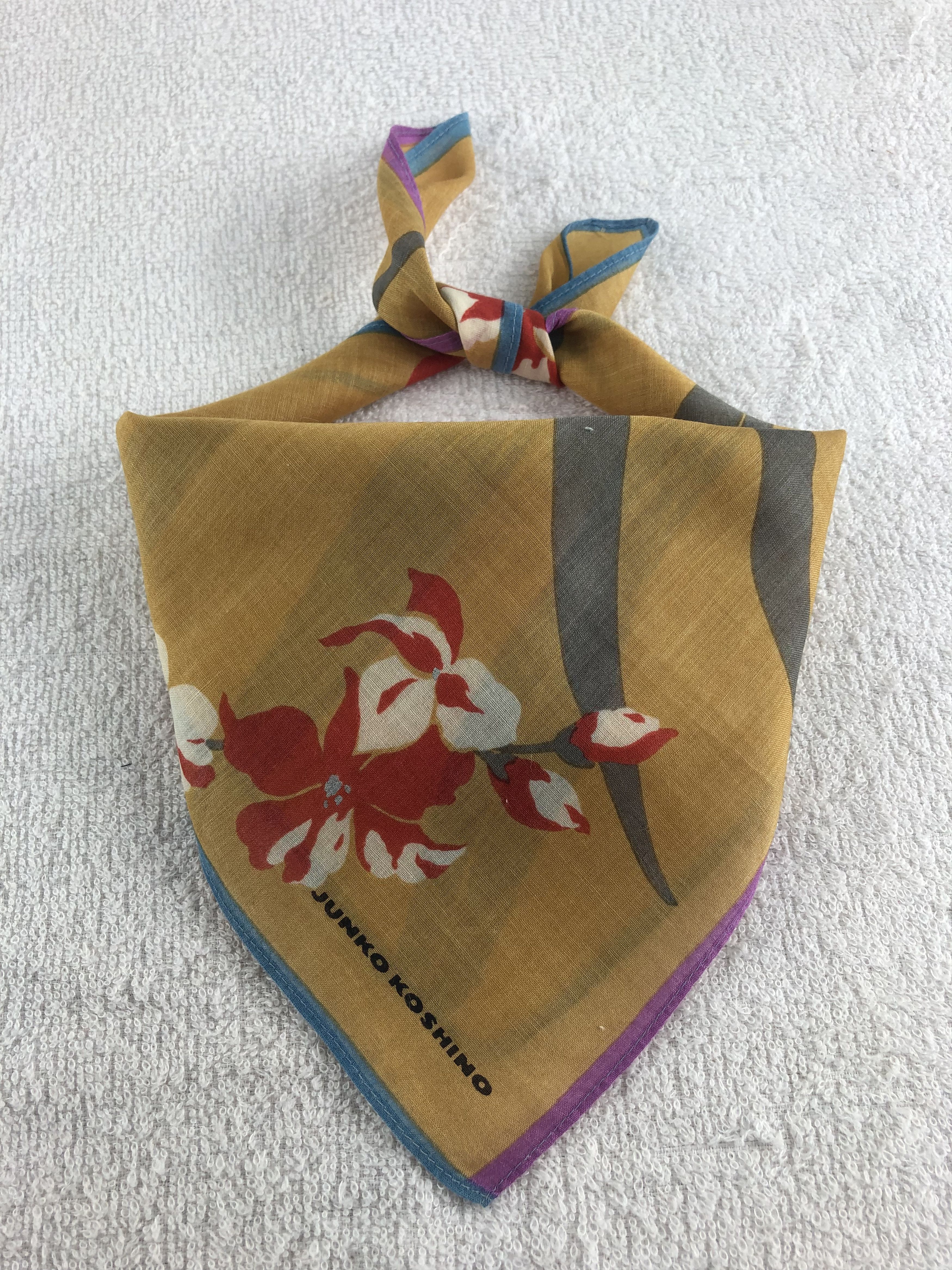 Junko Shimada Junko Koshino Handkerchief / Bandana / Neckerchief C061 Size ONE SIZE - 2 Thumbnail