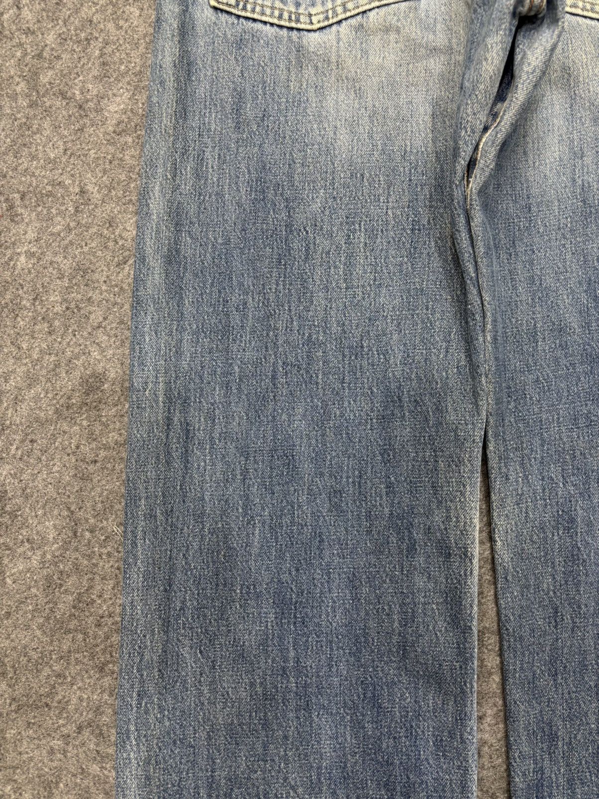 Edwin 💥Wide 90s💥Vintage Edwin Mnimalist Fade Selvedge Denim F626 Size US 29 - 13 Thumbnail