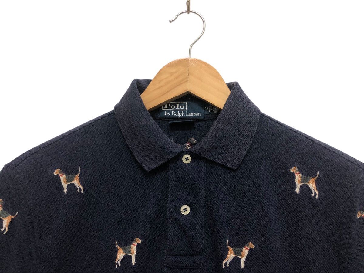 Polo Ralph Lauren × Vintage RARE 🔥 POLO RALPH LAUREN DOG FULL EMBROIDERED CUSTOM FIT Size US M / EU 48-50 / 2 - 6 Thumbnail