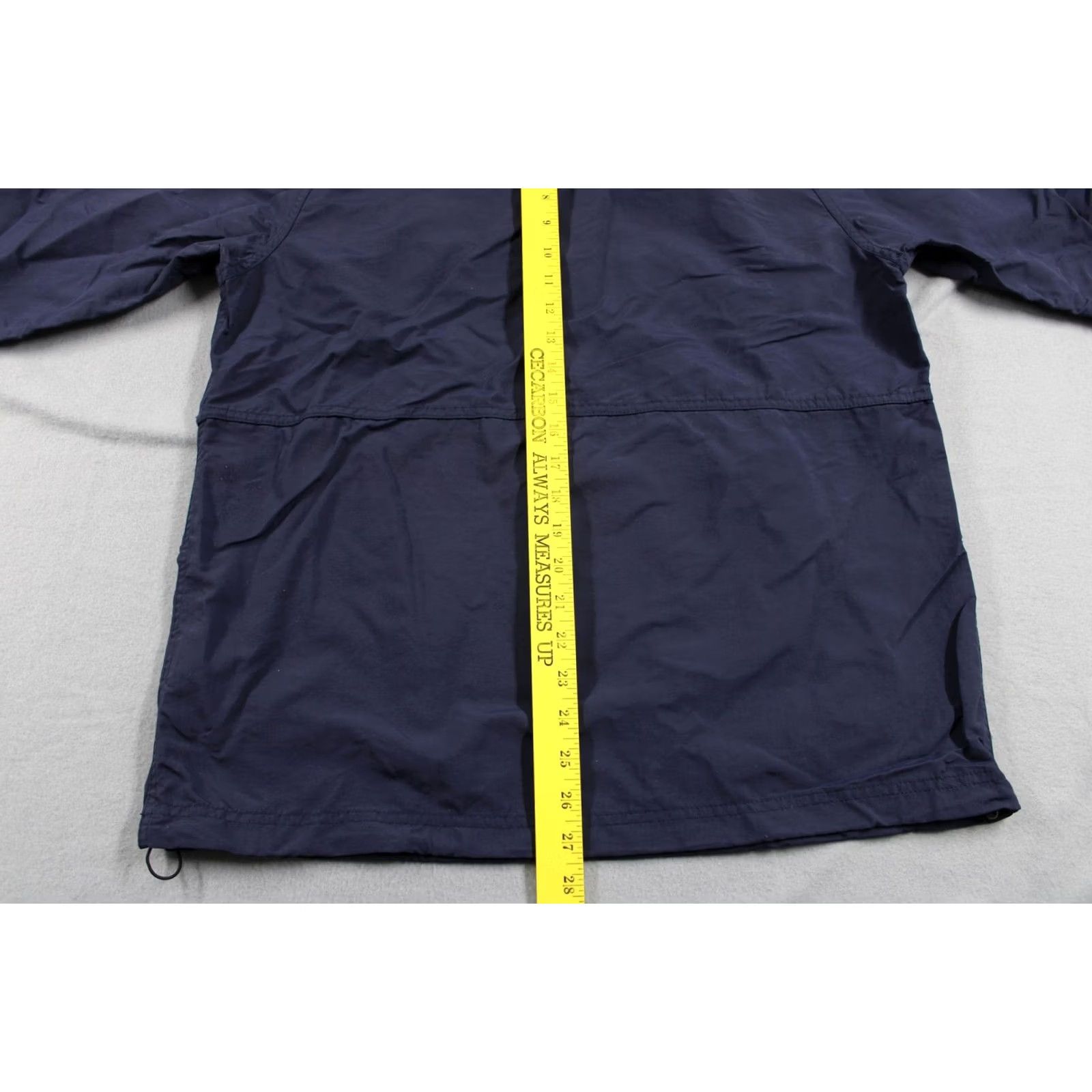 Vintage LL Bean Jacket Mens Small Navy Blue Hooded Nylon Pullover Windbreaker Outdoors Size US S / EU 44-46 / 1 - 6 Thumbnail