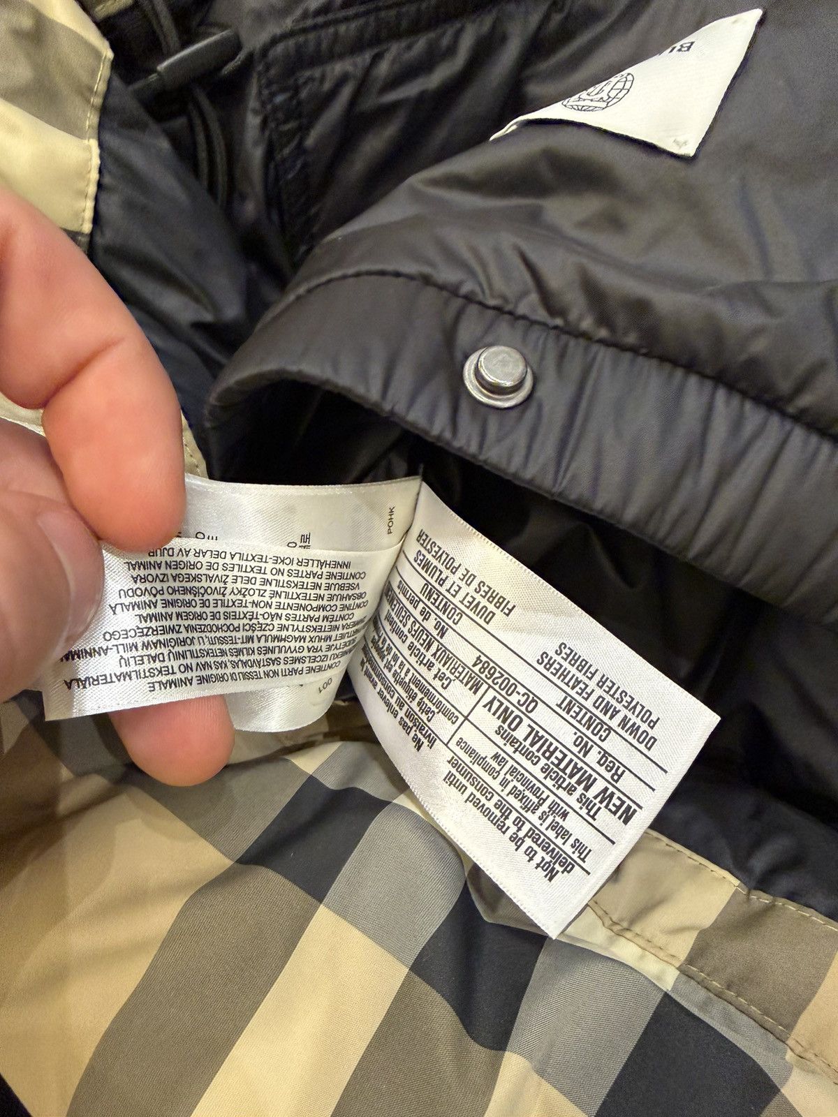 Burberry Burberry Puffer Jacket Size US XXL / EU 58 / 5 - 10 Thumbnail