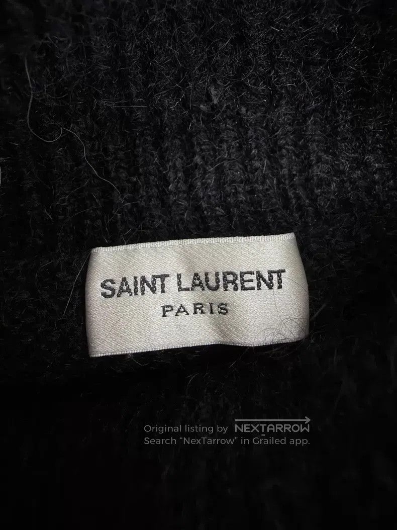 Saint Laurent Paris Saint Laurent Paris Black High-neck Rhinestone Starry Moha Size US S / EU 44-46 / 1 - 5 Thumbnail