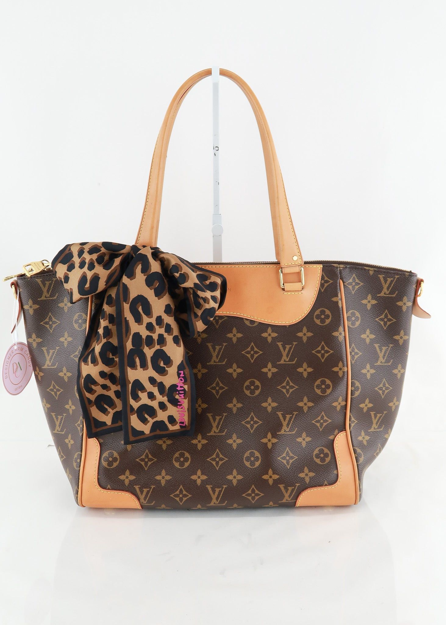 Louis Vuitton Louis Vuitton silk Bandeau leaopard Size ONE SIZE - 6 Thumbnail
