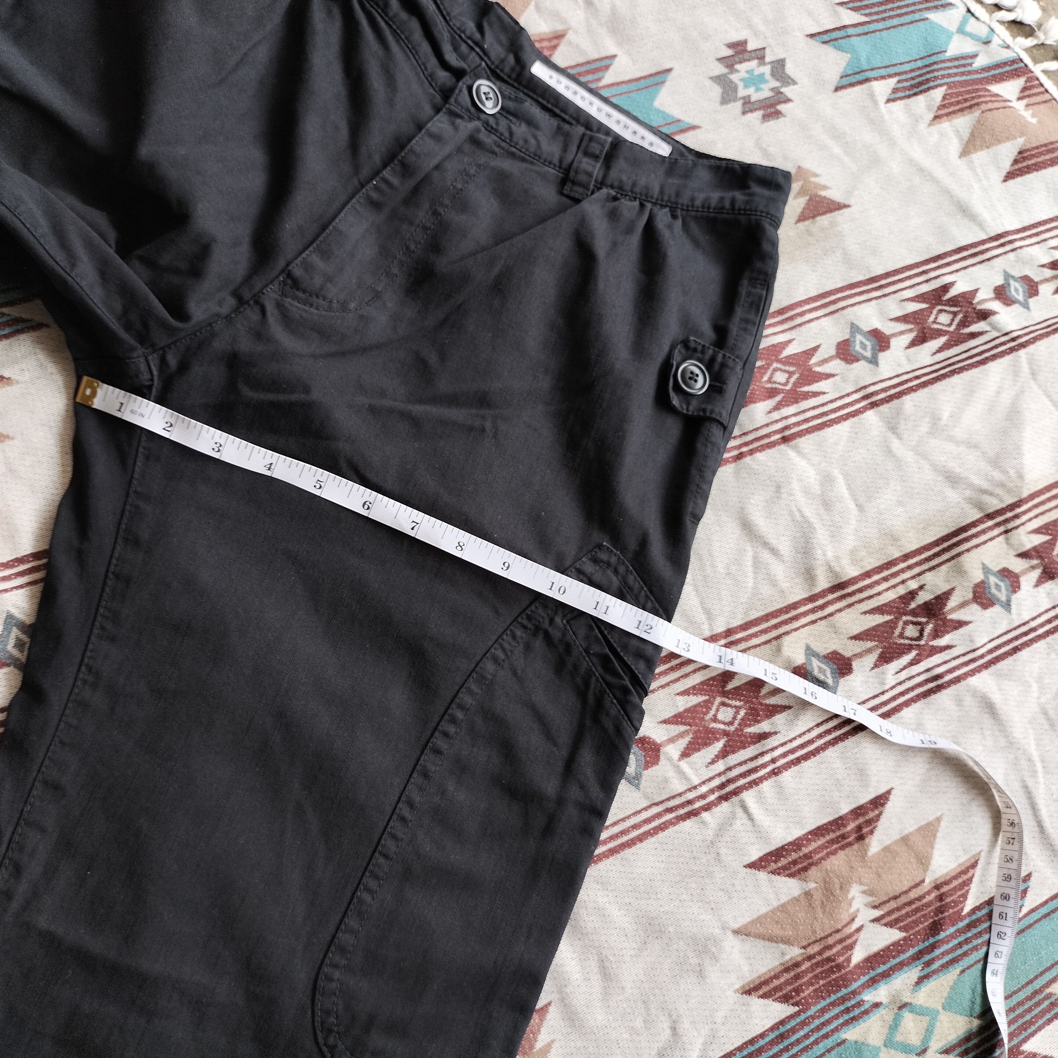 Issey Miyake SunaoKuwahara cargo wide leg bush pants Size US 31 - 12 Thumbnail