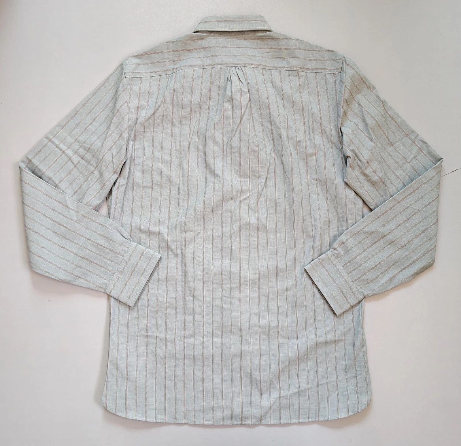 RRL Ralph Lauren Double RL Slim Fit Striped Dobby Shirt T 9104 Size US M / EU 48-50 / 2 - 10 Thumbnail