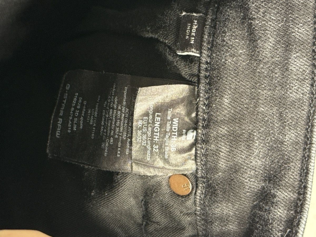 G-Star G-Star Raw 5620 3D Slim Jeans Size US 36 / EU 52 - 5 Thumbnail