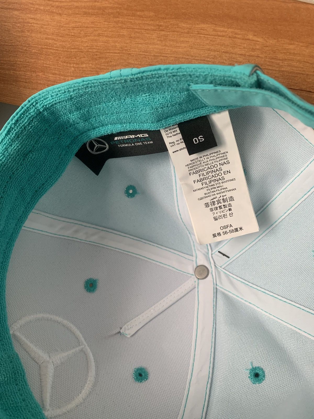 Formula 1 × Mercedes-Benz BNWT Mercedes-AMG Petronas Formula One Team Racing Cap Size ONE SIZE - 6 Thumbnail