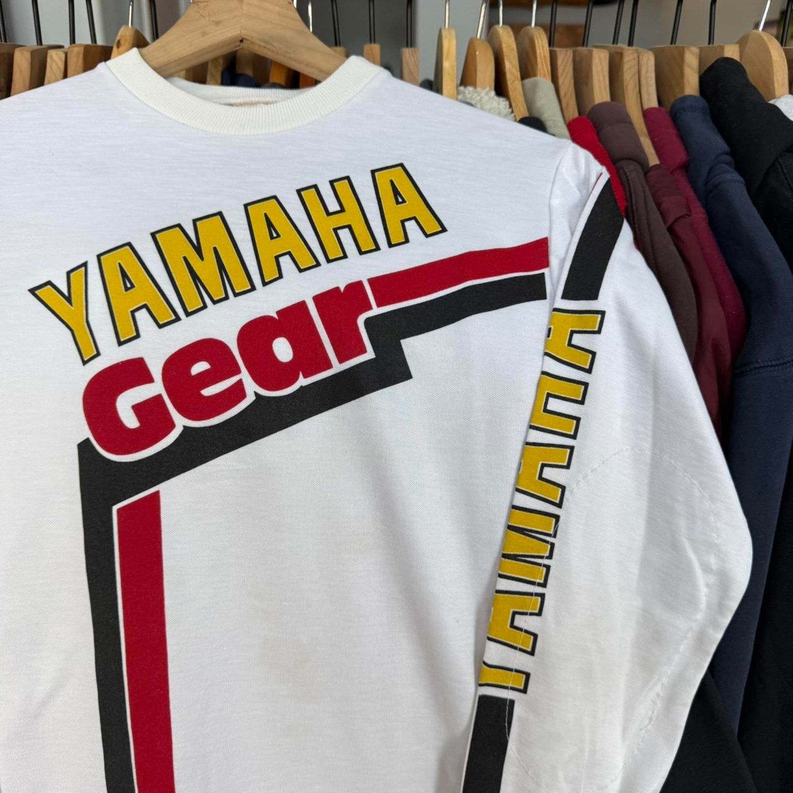 Other Vintage 70s or 80s Yamaha Motocross Jersey White Size US S / EU 44-46 / 1 - 3 Thumbnail