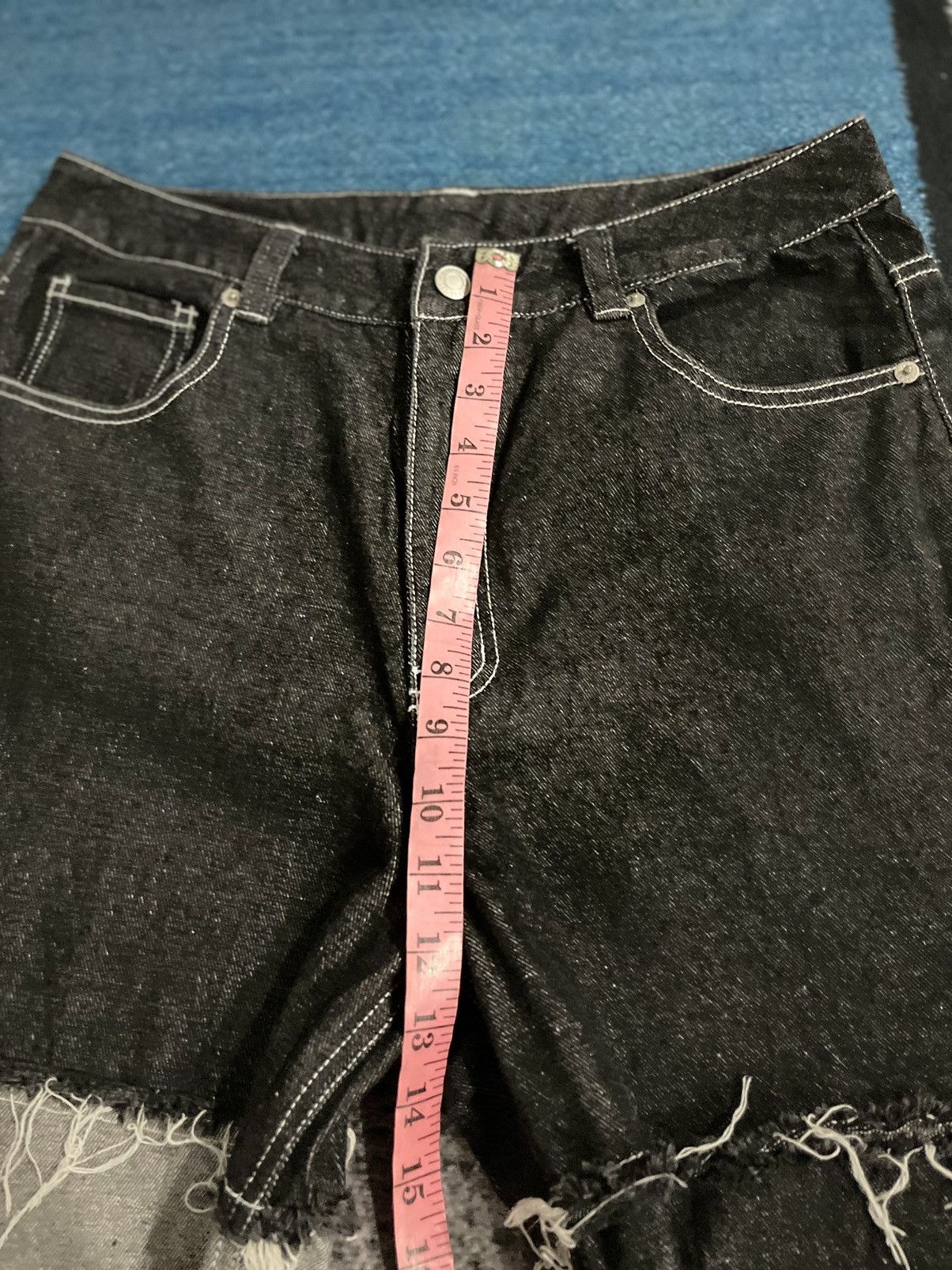 Japanese Brand Rare Design patchwork Unbrand Denim Size US 31 - 19 Thumbnail