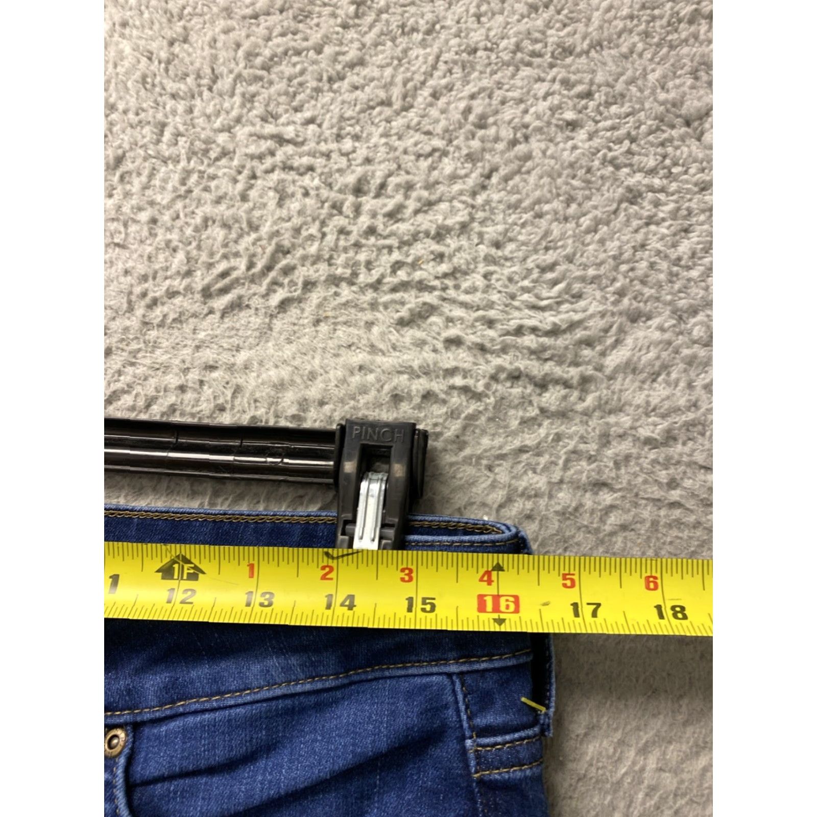 NYDJ NYDJ Jeans Women’s 12P Blue Marilyn Straight Lift Tuck Technology Stretch 159-1 NYDJ Size 34" / US 12 / IT 48 - 4 Thumbnail