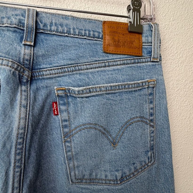 Levi's Levi's Wedgie Straight Button Fly Denim Jeans Women US 29 Size 29" - 7 Thumbnail