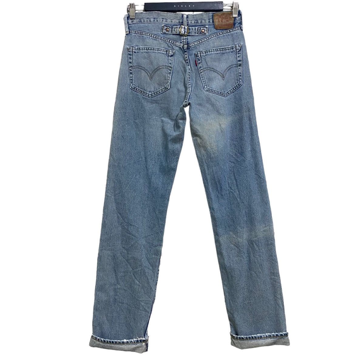 image of Levis 702Xx Big E Denim Selvedge Jeans in Blue, Men's (Size 29)