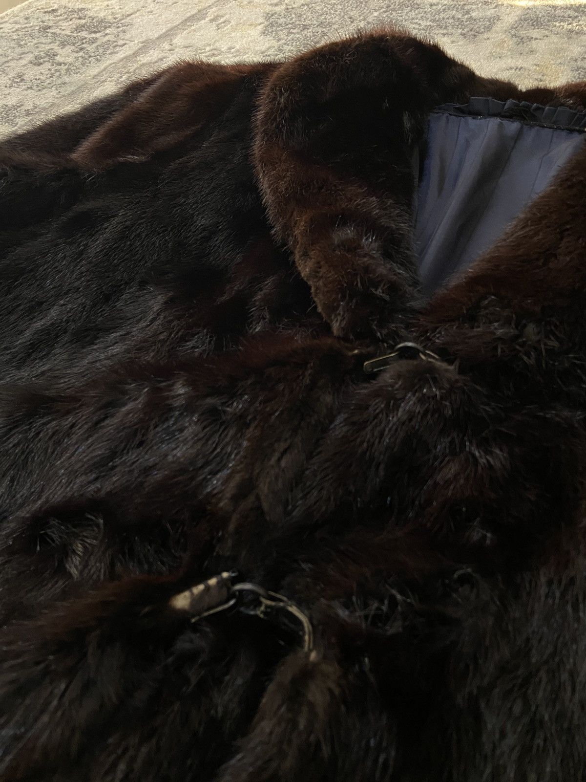 Sagafurs VINTAGE SAGAFOX FUR BLACK MINK SAGA COAT Size L / US 10 / IT 46 - 11 Thumbnail
