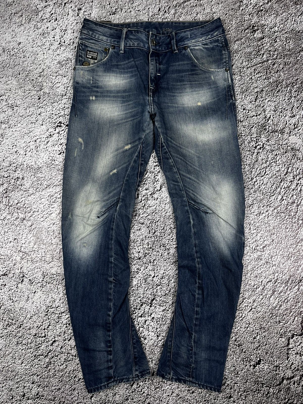G-Star Vintage Y2K G STAR 3D ARC Loose tapered denim jeans pants Size 28" / US 6 / IT 42 - 4 Thumbnail