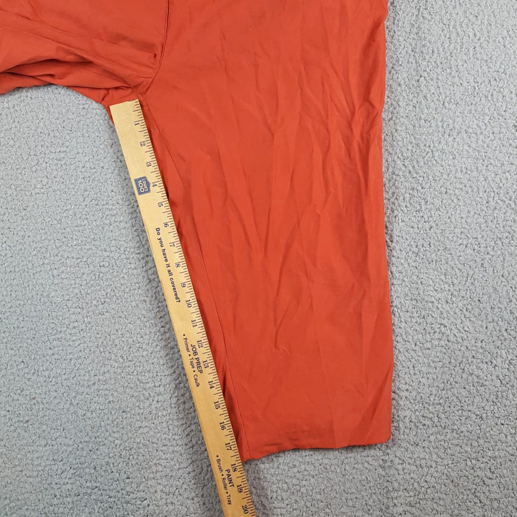 Vintage VINTAGE Jamie Sadock Capri Pants Capris Orange 2000s Y2K Preppy Women's Size 18 Tapered Capri Size 40" / US 18 - 7 Thumbnail