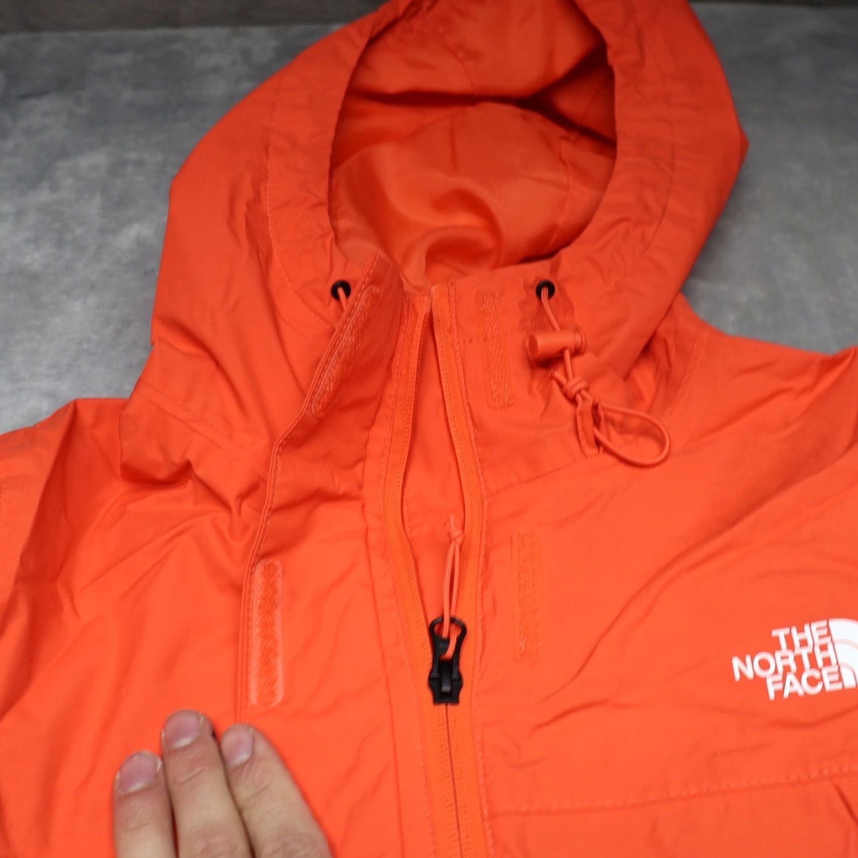 The North Face North Face Jacket Womens Small Orange Antora Full Zip Waterproof Hooded Size S / US 4 / IT 40 - 5 Thumbnail