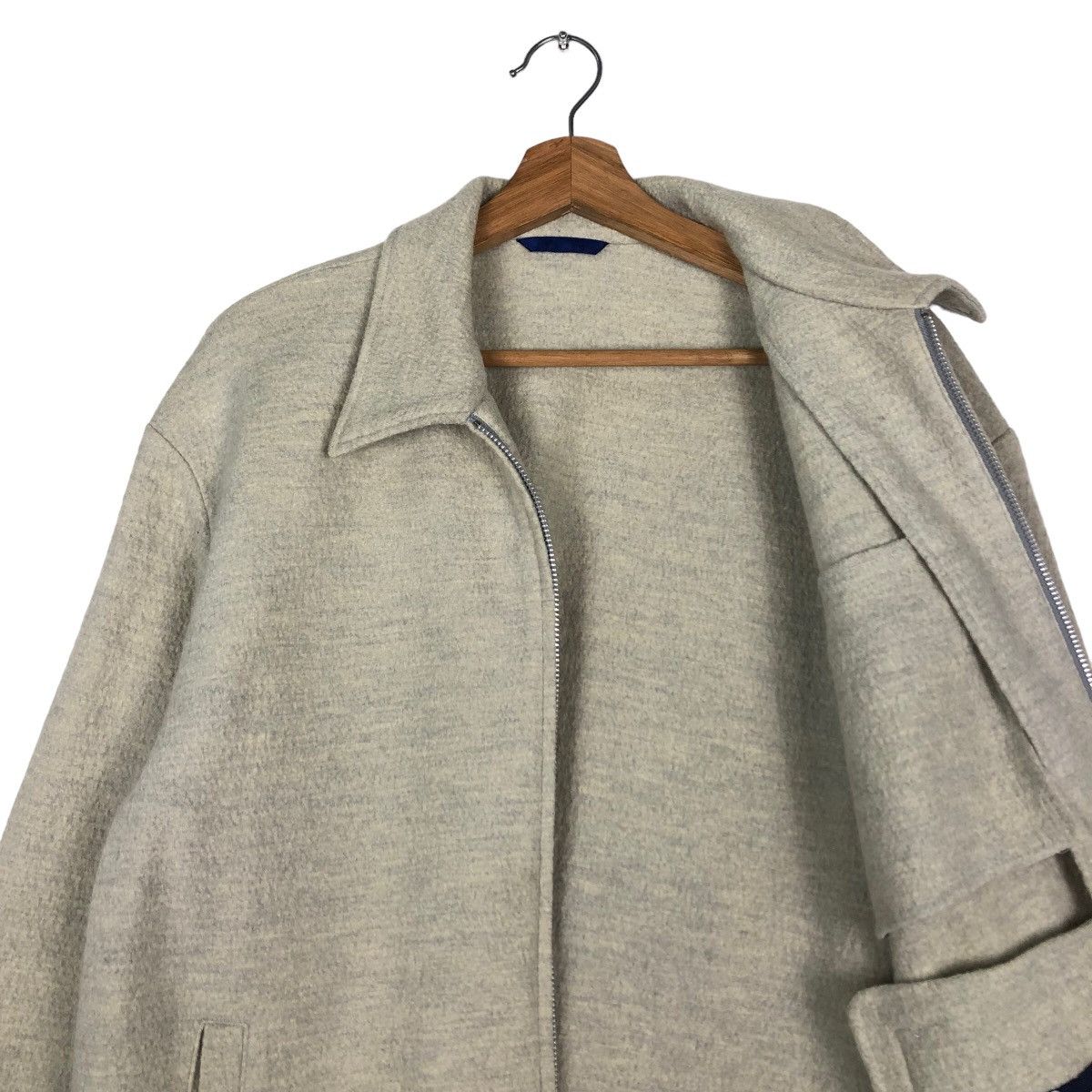 Japanese Brand 🔥Vintage Chore Zipper Jacket Zephyr Japan Issey Miyake Size US M / EU 48-50 / 2 - 12 Thumbnail