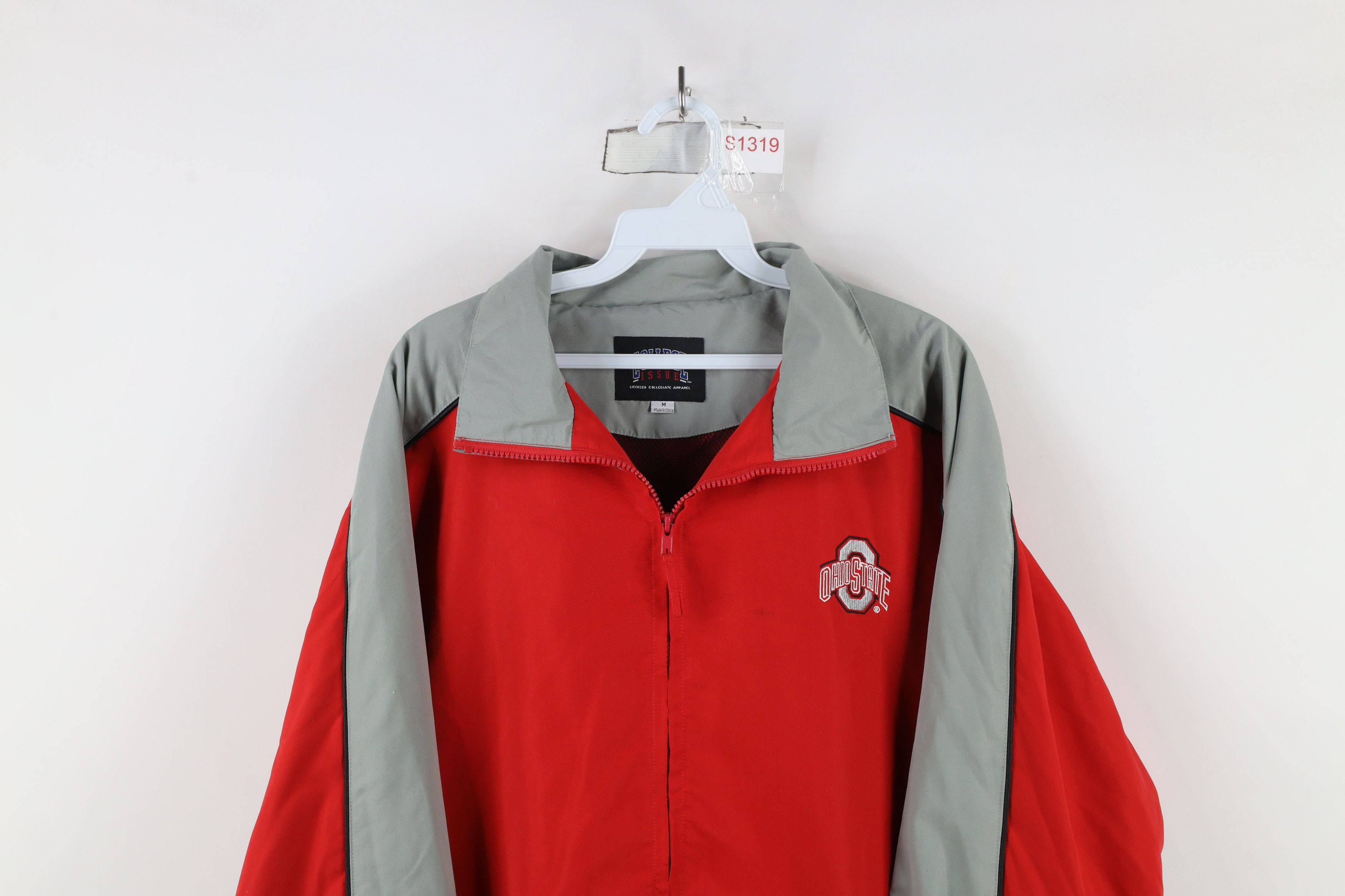 Vintage Vintage 90s Ohio State University Windbreaker Jacket Size US M / EU 48-50 / 2 - 2 Thumbnail