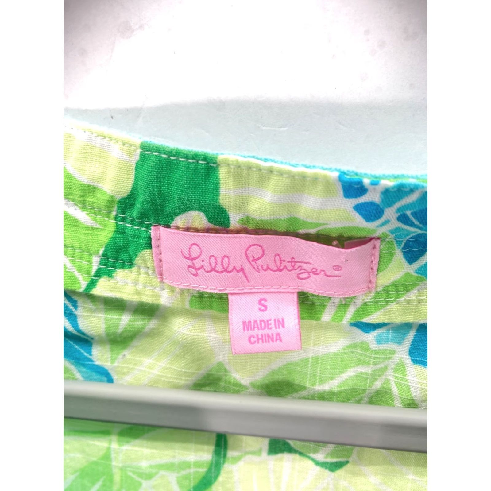 Lilly Pulitzer Lilly Pulitzer Tunic Shift Dress Small Multicolor Crocodile 3/4 Sleeve Preppy Shirt Womens Dress Size S / US 4 / IT 40 - 6 Thumbnail