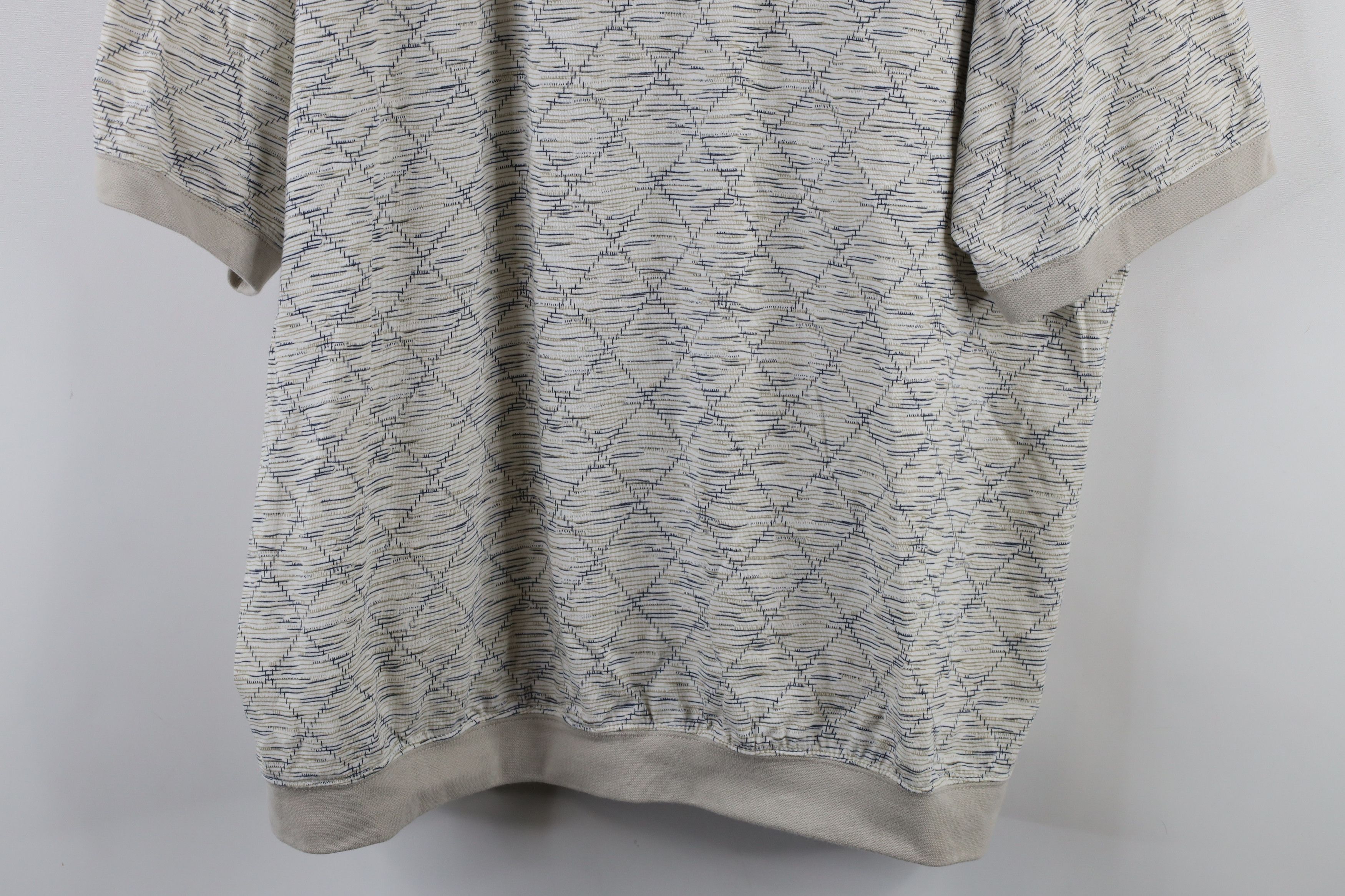 Vintage Vintage 90s Streetwear Cross Hatch Collared Pullover Polo Size US XXL / EU 58 / 5 - 3 Thumbnail