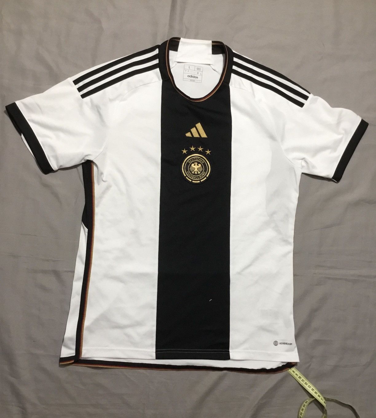 Adidas Adidas Germany National Team Home Soccer Jersey Large L Size US L / EU 52-54 / 3 - 1 Thumbnail