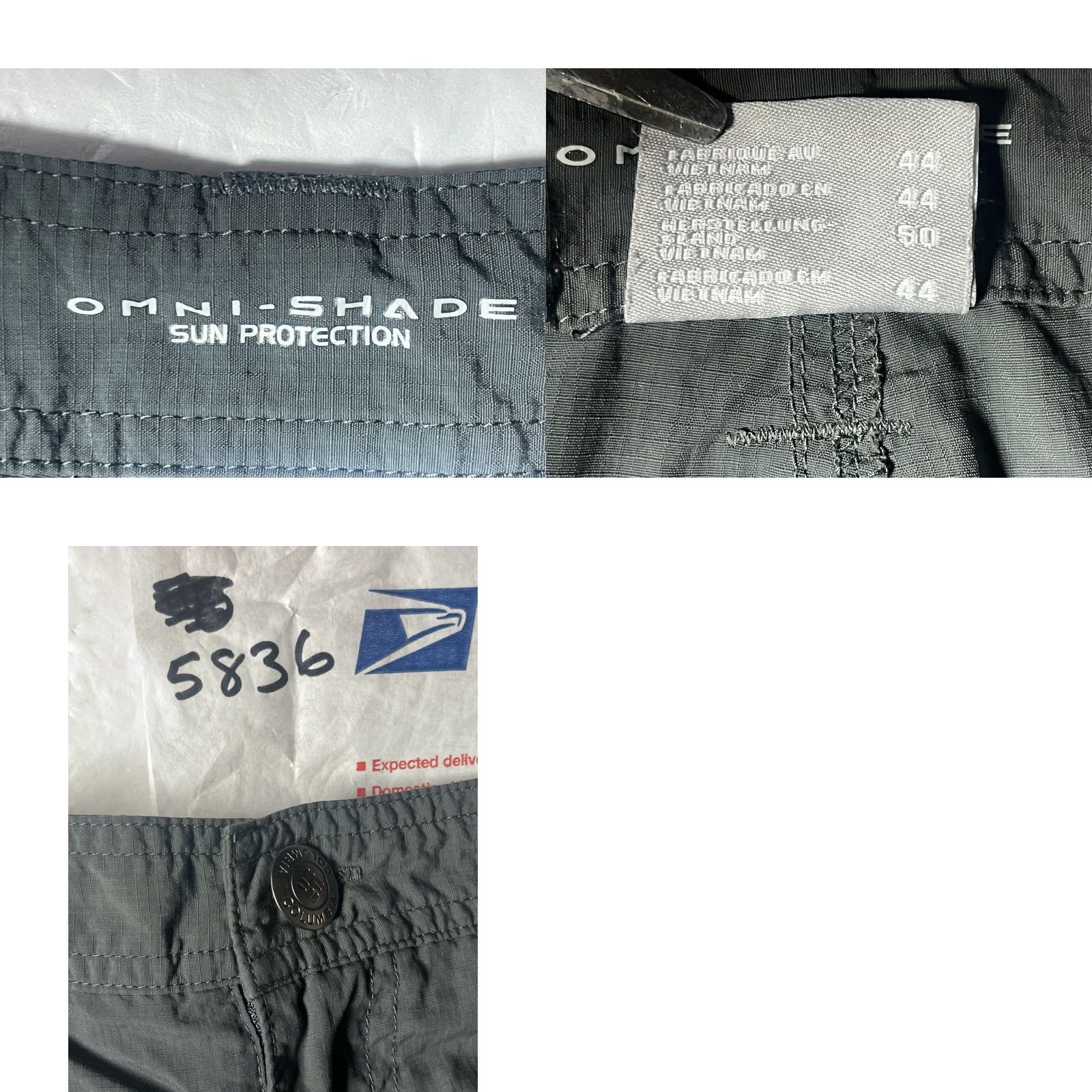 Vintage Columbia Shorts Omni-Shade Cargo Sun Protection Gray Men's Size 34 See All Pics Size US 34 / EU 50 - 11 Thumbnail