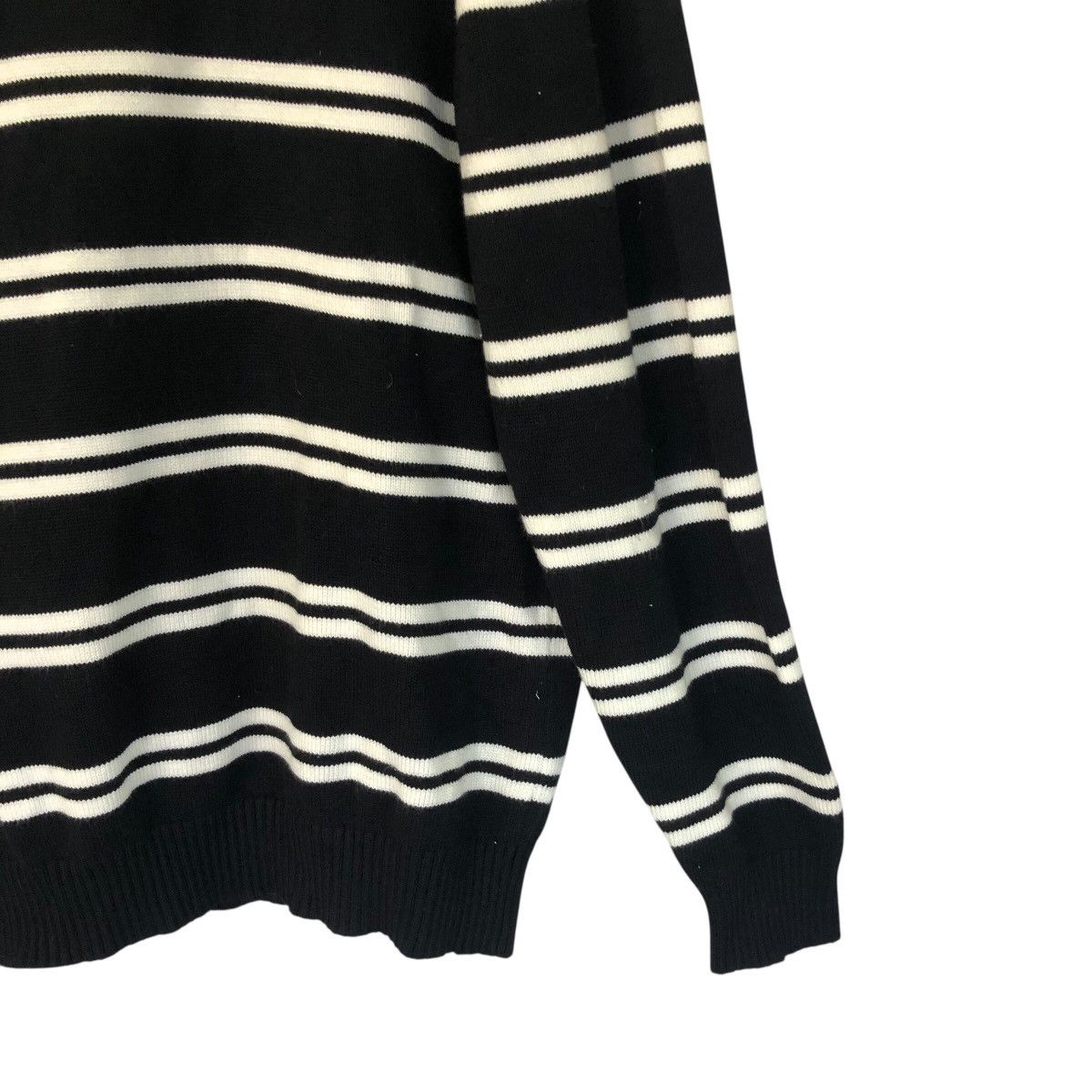 Pull & Bear Vintage Pull & Bear Crewneck Striped Knitwear Sweater Jumper Size US L / EU 52-54 / 3 - 6 Thumbnail