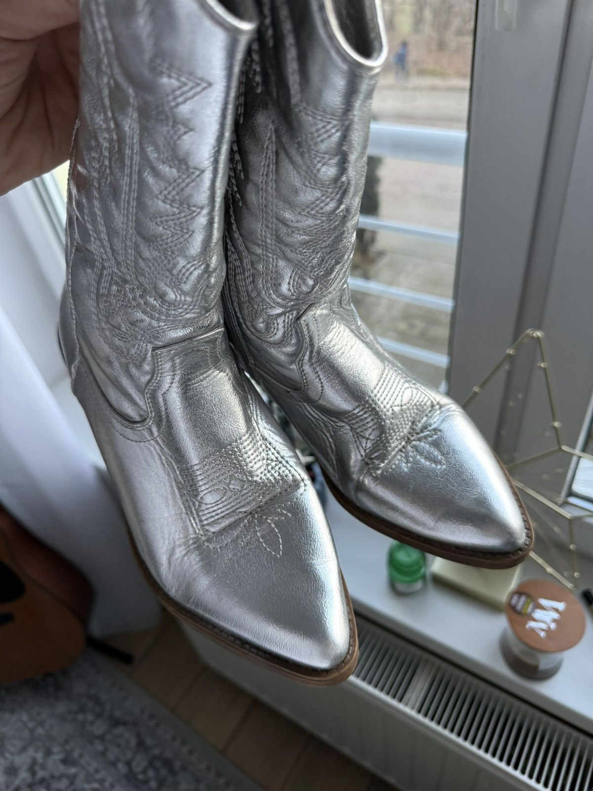 Cowboy Equipment × Vintage Vintage y2k Cowboy Boots US 8 western usa texas retro cowgirl Size US 8 / IT 38 - 7 Thumbnail
