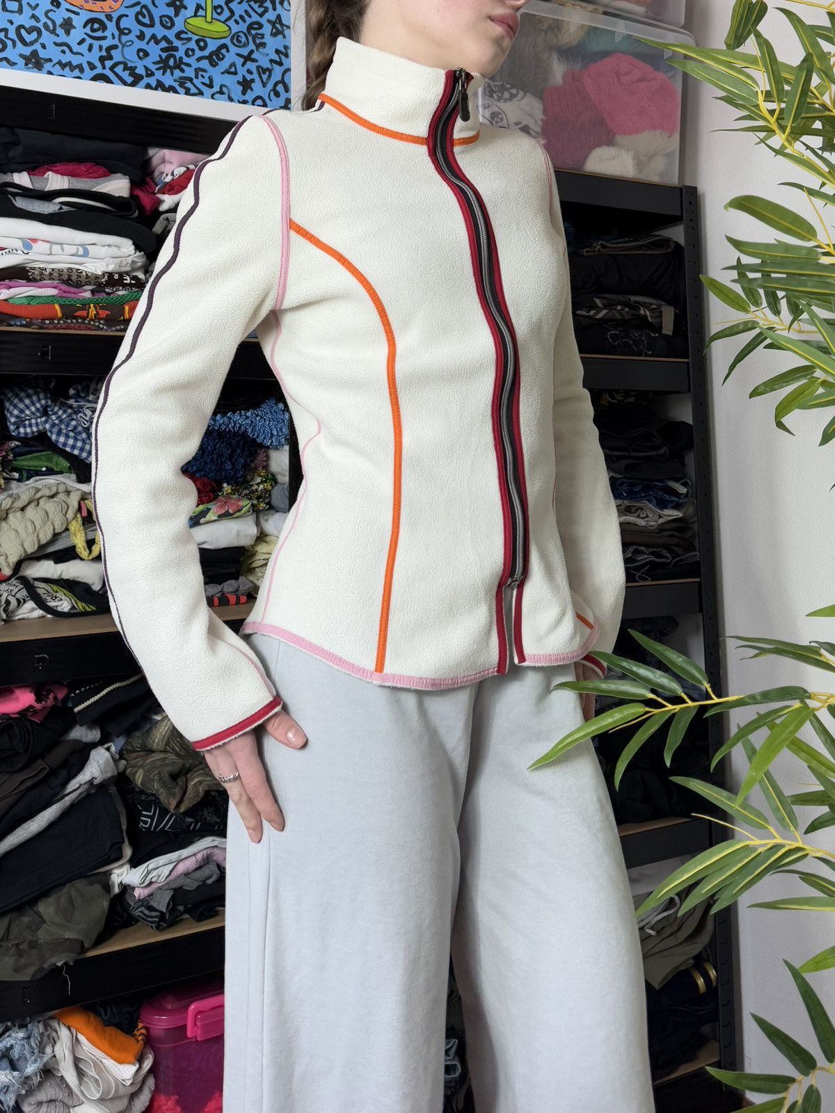 Frauenschuh FRAUENSCHUH POLARTEC GORPCORE FLEECE ZIP SWEATER Size M / US 6-8 / IT 42-44 - 2 Thumbnail