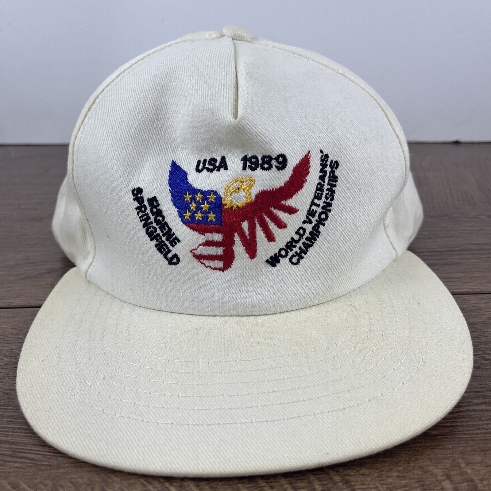 Other 1989 World Veterans Championships Hat Springfield Adjustable Size ONE SIZE - 2 Thumbnail