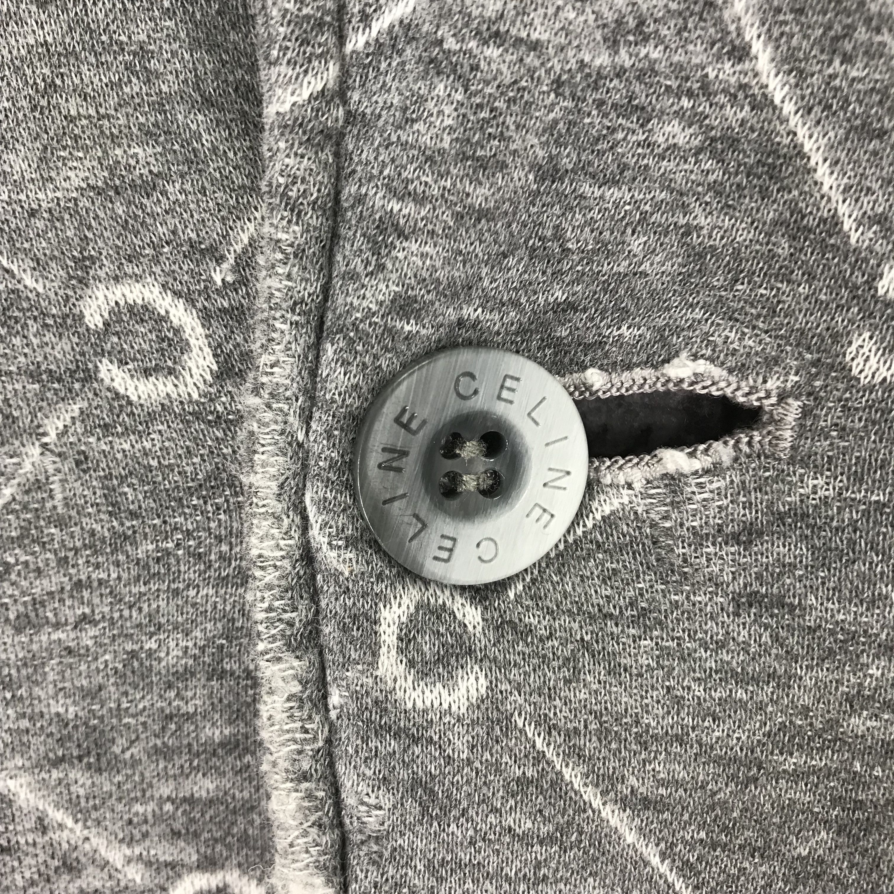 Celine Vintage Celine Homme Monogram Sherpa Lined Vest Coat Size US M / EU 48-50 / 2 - 6 Thumbnail